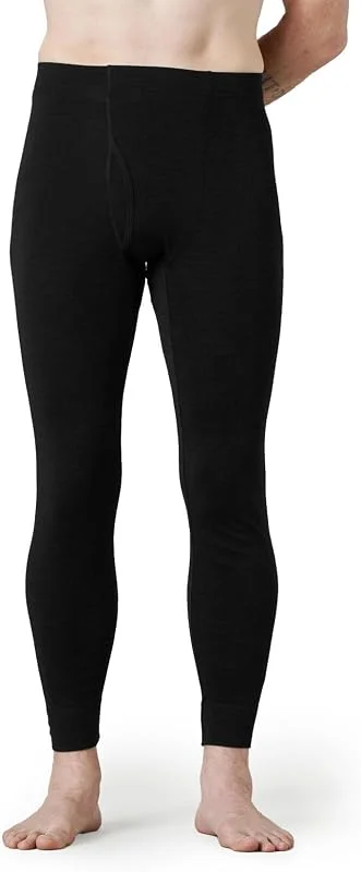 LAPASA Pantaloni Termici Uomo 100% Lana Merino M30, M68, M143, Caldo, Extra-Caldo, Ultra-Caldo, per Trekking Sci Sport Outdoor — Abbigliamento riscaldato