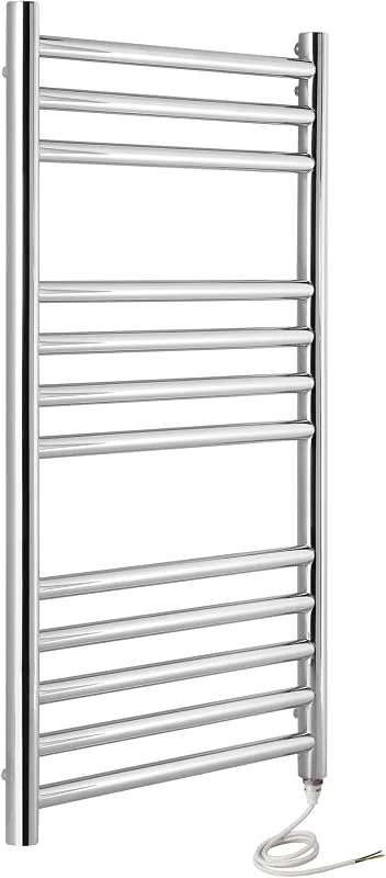 Manissa Scaldasalviette elettrico Riga in acciaio inox 500x800mm — Riscaldamento