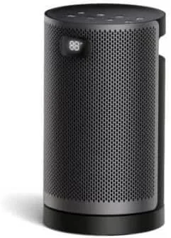 Ateroll Termoventilatore a risparmio energetico, piccolo, 1500 W, PTC, in ceramica, silenzioso, 3 modalità, termostato, timer da 8 ore, modalità ECO, sicurezza per bambini, protezione antiribaltamento — Riscaldamento
