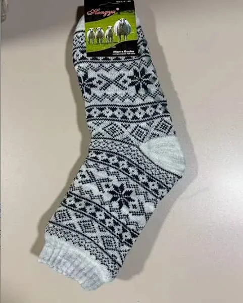 Calzini riscaldati USB, Calzini riscaldato elettrici Peluche spesso Calzini antiscivolo Scaldapiedi antiscivolo Suola intera Calzini termici Riscaldatori piedi Per uomo donna Regalo invernale — Abbigliamento riscaldato