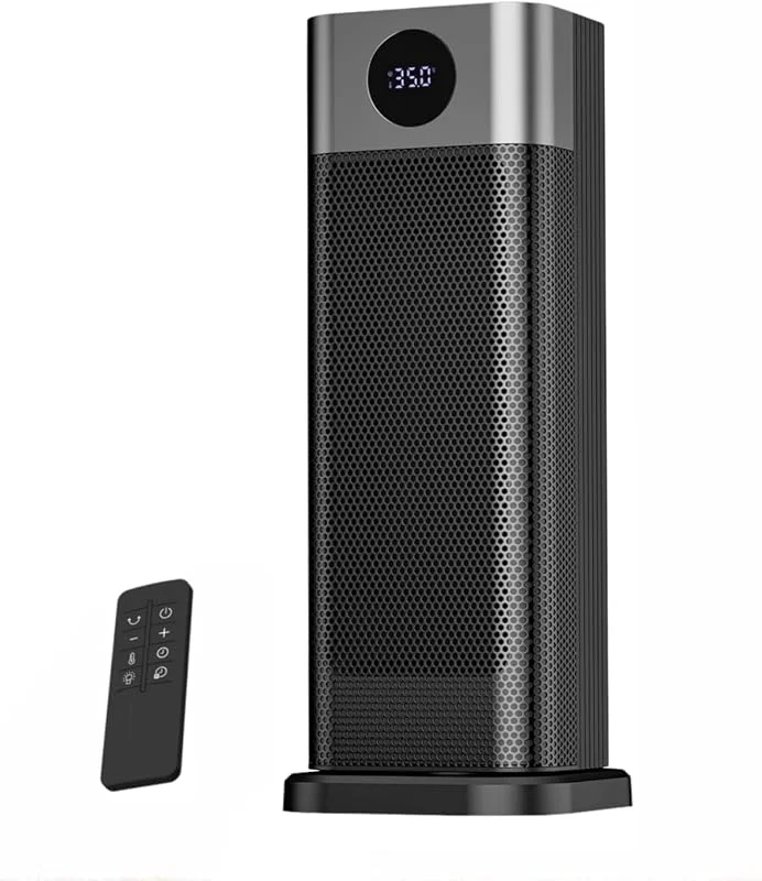 Sendowtek Stufetta Elettrica 2000W, Telecomando, Riscaldamento Rapido