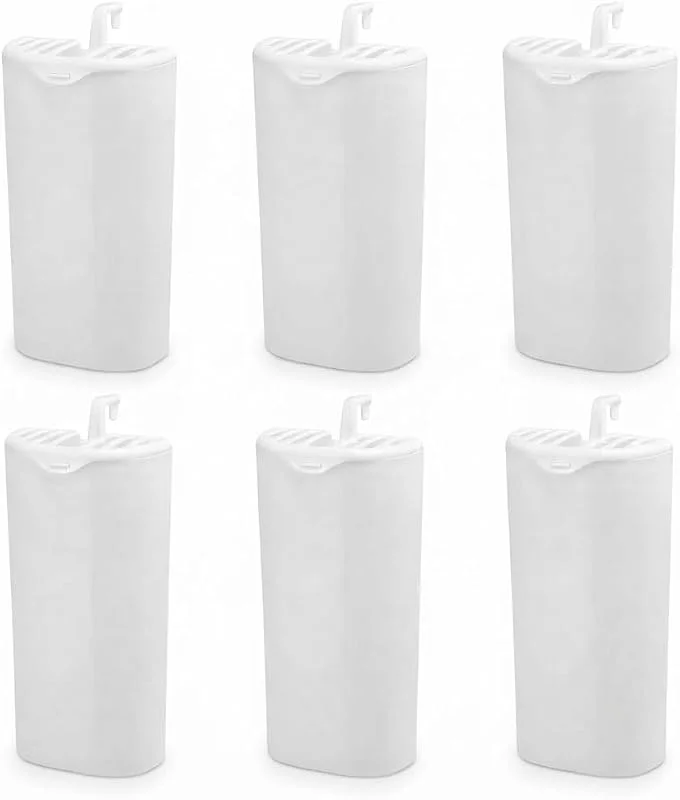 Set 6 Umidificatori per Termosifoni in Plastica 9x4x20cm - Evaporatore d'Acqua con Gancio Integrato, Compatibile con Termosifoni per il Comfort Quotidiano, Utilizzabile con Oli Essenziali — Umidificatore