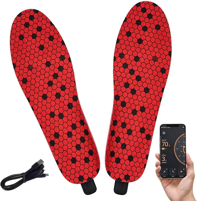Solette Riscaldabili Elettriche da Scarpe Scaldapiedi Ricaricabile — Abbigliamento riscaldato