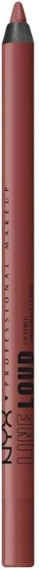 NYX Professional Makeup Matita Labbra Waterproof, Colore Pieno e Finish Matte, No Transfer, Per Labbra Morbide e Perfette, Con Olio di Jojoba e Vitamina E, Line Loud, Tonalità: Leave A Legacy — Trucco