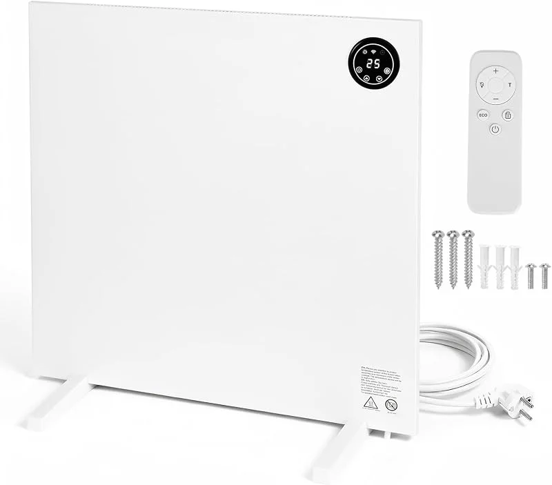 Riscaldamento a infrarossi da 400 W con termostato e telecomando