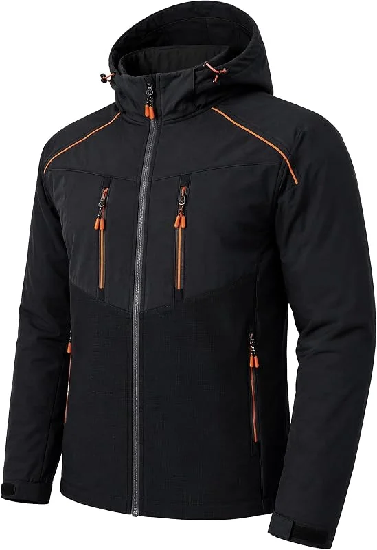 TONY BACKER - Giacca Trekking Uomo Softshell con Interno in Pile 5501 — Abbigliamento riscaldato
