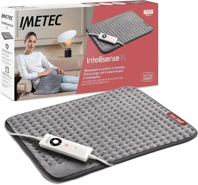 Imetec Intellisense XL – Termoforo schiena e gambe 38x50 cm — Riscaldamento