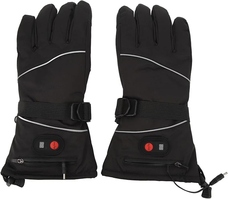 Guanti riscaldanti touchscreen elettrico guanti riscaldati impermeabili a fuoco aroroso mantenendo guanti per il ciclismo da campeggio da campeggio — Abbigliamento riscaldato