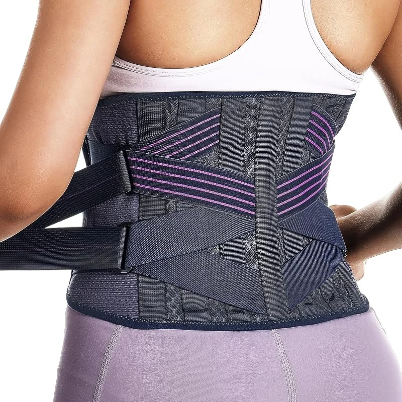 Fitomo Fascia Lombare Supporto Schiena con 7 Stecche per Mal di Schiena — Abbigliamento riscaldato