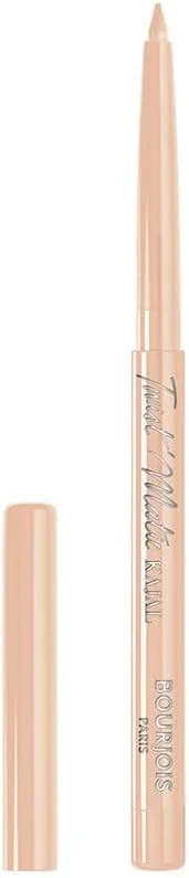 Bourjois, Kajal Twist'matic, Matita Occhi e Eyeliner 2 in 1, Lunga Durata, Formula Waterproof, 04 Beige des Sables — Trucco