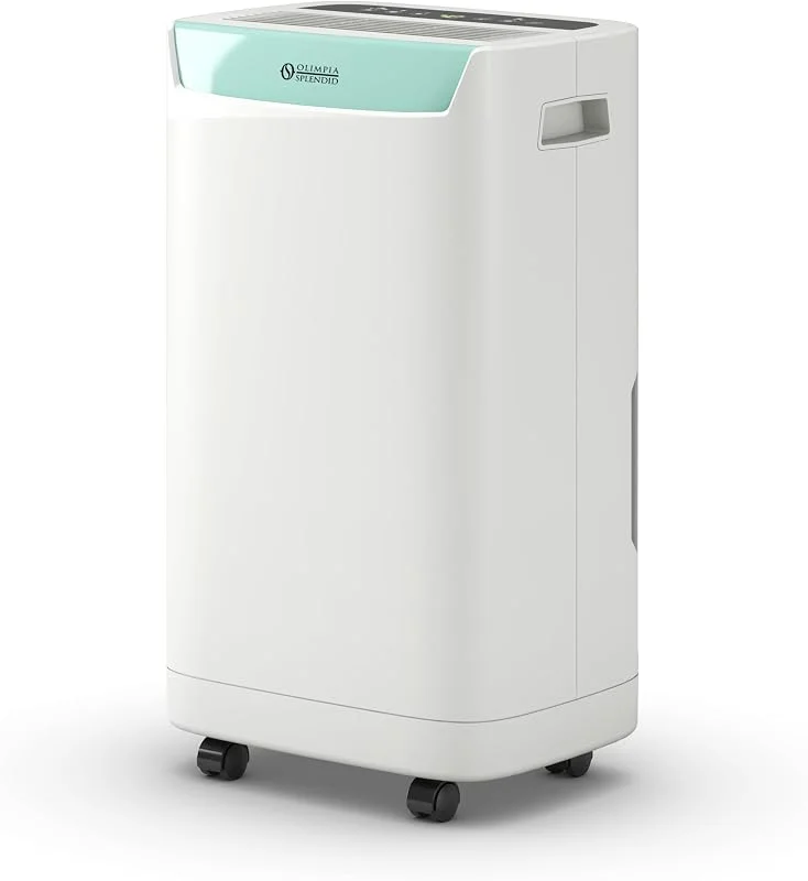 Olimpia Splendid 02622 Aquaria S1 14 X - Deumidificatore 14 litri, giorno con Tanica Estraibile, Digital Display, Doppia Filtrazione con Carboni attivi – per Ambienti Fino a 65 m³
