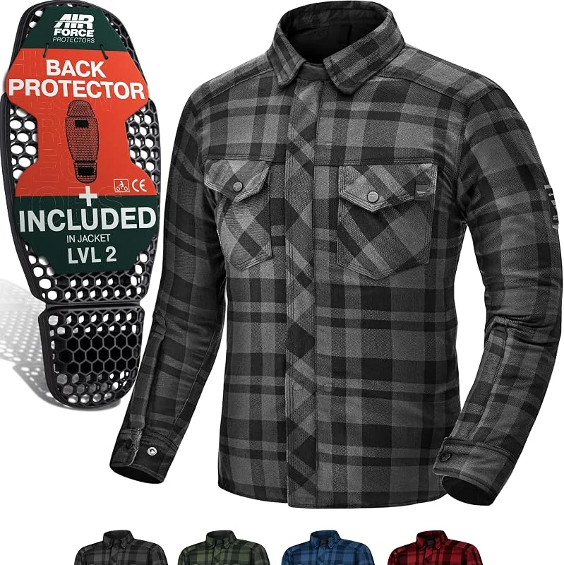 SHIMA Renegade Men 2 Camicia Moto Uomo Giacca Moto Corazzata Estate — Abbigliamento riscaldato