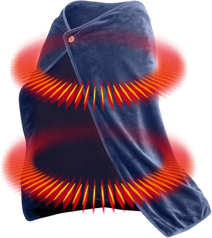 Coperte riscaldate wireless, copertura del cuscino riscaldante — Abbigliamento riscaldato