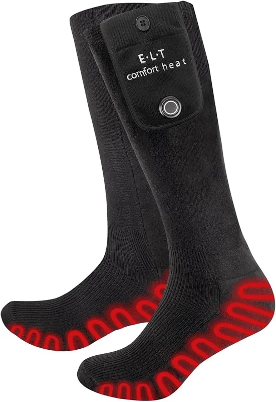 ELT - Calzini riscaldanti Comfort Heat, colore nero — Abbigliamento riscaldato
