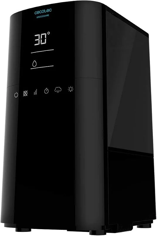 Cecotec Umidificatore BreezeCare 4000 Connected. Umidificatore d’acqua da 400 ml, h con controllo Wi-Fi. Copertura 40mq, controllo Touch. — Casa e cucina
