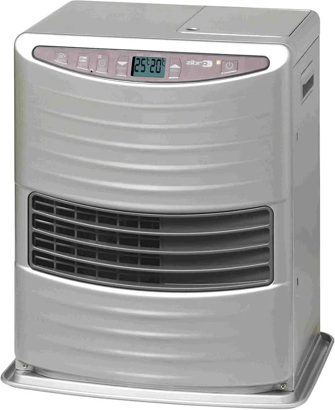 Zibro LC-300 Stufa a Combustibile Elettronica, 3000 W, 48 m2 [Classe di efficienza energetica A] (Silver) [ ] (Ricondizionato) — Riscaldamento