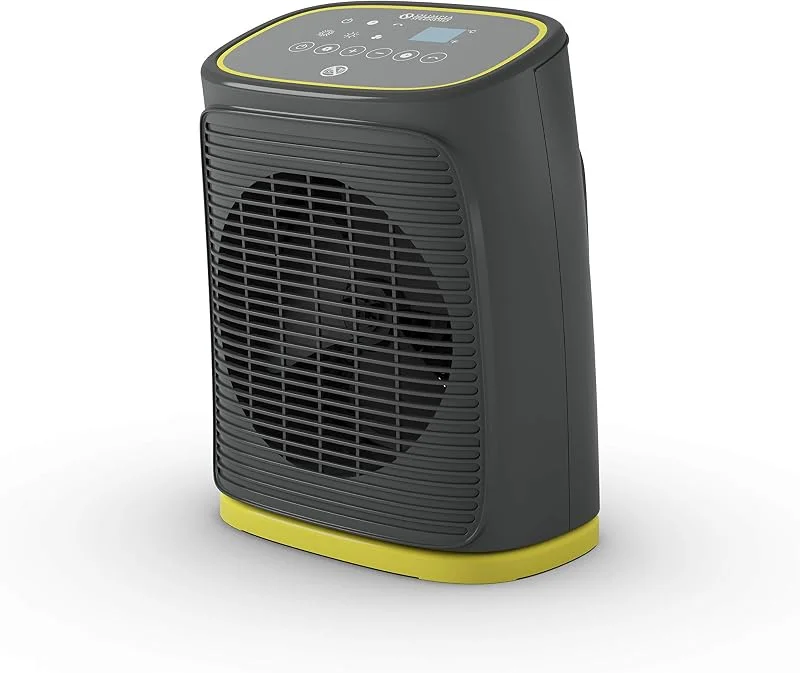Olimpia Splendid 99295 Caldo Rock DT Termoventilatore 2000 W con Base Oscillante e Display Touch — Riscaldamento