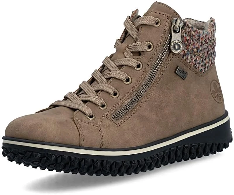 Rieker Donna Sneaker Z4263, Signora Sneaker Basse, Idrorepellente, riekerTEX — Abbigliamento riscaldato