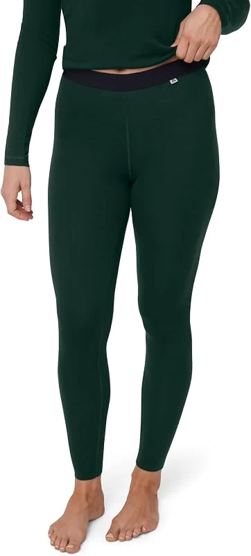 DANISH ENDURANCE Pantaloni Termici Donna Lana Merino, Leggings Invernali — Abbigliamento riscaldato