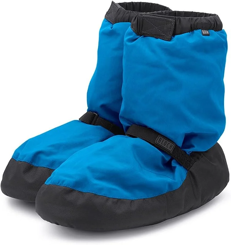 Bloch stivaletti da danza per riscaldamento, per adulti, unisex, Blu (Blue Fluro), 41, 43 EU, Large — Abbigliamento riscaldato