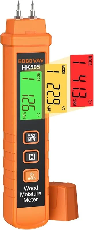 Misuratore di Umidità Portatile con Sonda ad Alta Precisione — Umidificatore