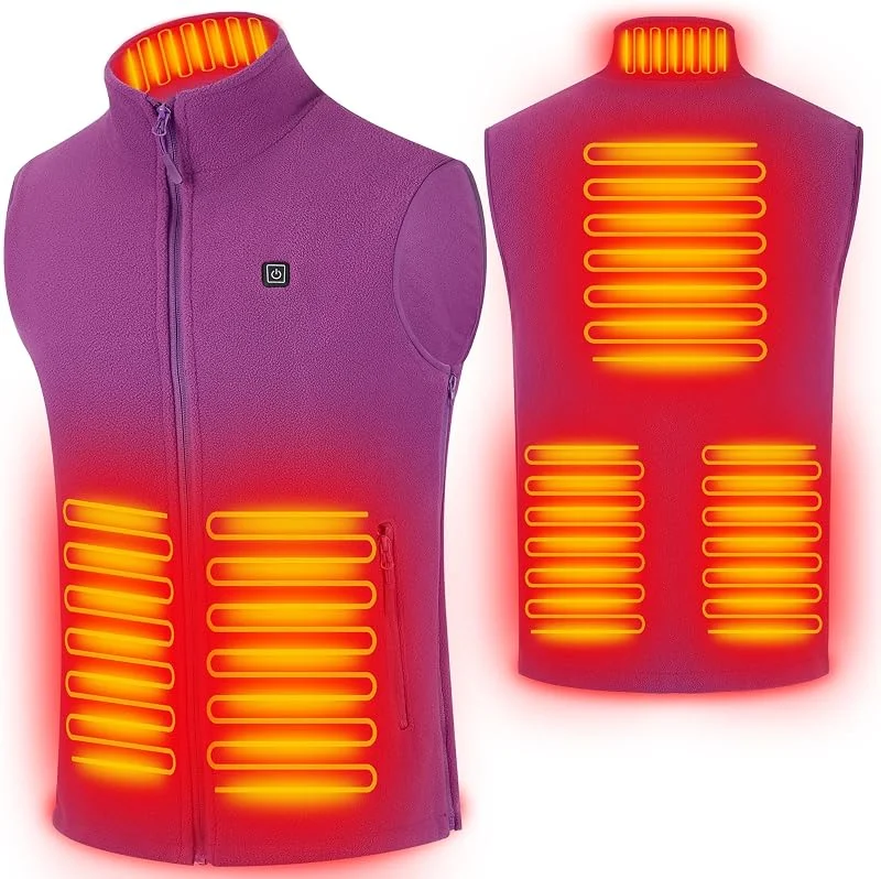 Gilet riscaldato con batteria inclusa, gilet riscaldanti in pile intelligente — Abbigliamento riscaldato