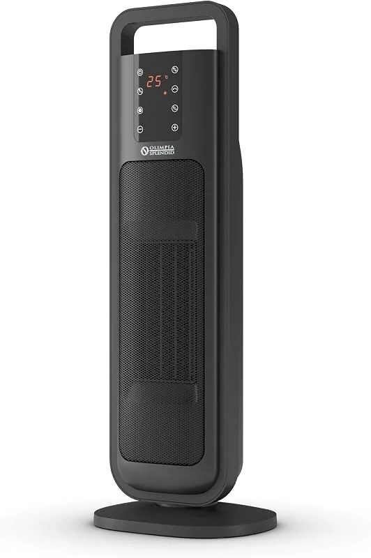 Olimpia Splendid Caldo Line NW - Termoventilatore Ceramico Oscillante 2000 W con WiFi, Modalità Eco, Antigelo e Filtro Antipolvere – per Ambienti fino a 60 m³ — Riscaldamento