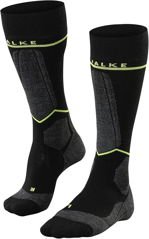 FALKE uomo SK Energizing Wool calzini da sci senza ammortizzazione ultra — Abbigliamento riscaldato