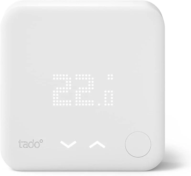tado° Termostato Intelligente Cablato – Accessorio aggiuntivo per il controllo della temperatura multi-stanza – Termostato caldaia – Termostato smart – Adatto per riscaldamento a pavimento
