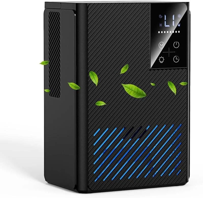 Deumidificatore 2500ML, Deumidificatore Casa Muffa Elettrico, Ultra Silenzioso, Spegnimento Automatico, Purificatore Dell'aria, Contro Umidità e Muffa per Camera da Letto, Bagno, Casa