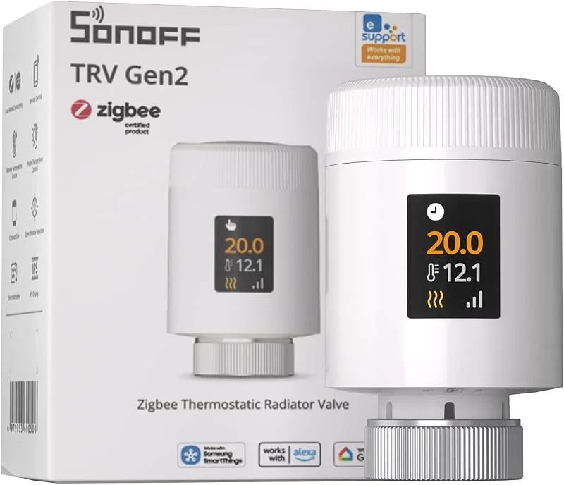 SONOFF TRV Gen2 Zigbee Smart Termostato per Radiatore TRV-ZBT — Riscaldamento