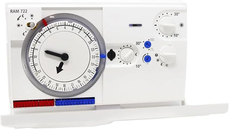 Theben 7220030 RAMSES 722 cronotermostato analogico giornaliero, settimanale — Riscaldamento