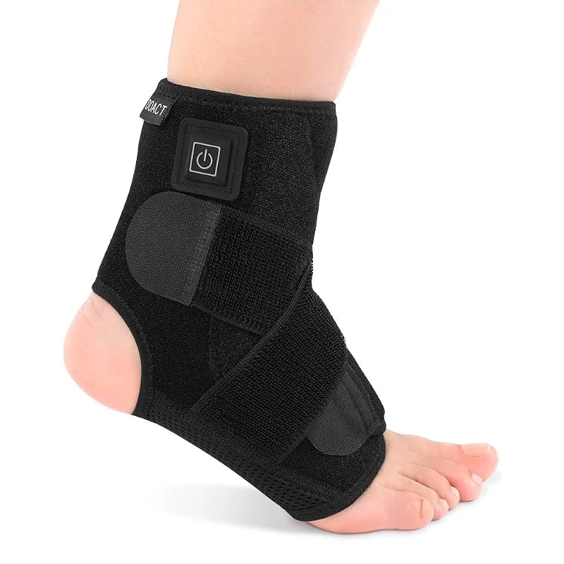Cavigliera Riscaldata, Fascia Per Cavigliera Riscaldata Regolabile, Stabilizzatore Per Caviglia USB, Tutore di Supporto Per Caviglia Riscaldante Per Caviglia Slogata, Fasciatura del Piede Per Terapia — Abbigliamento riscaldato