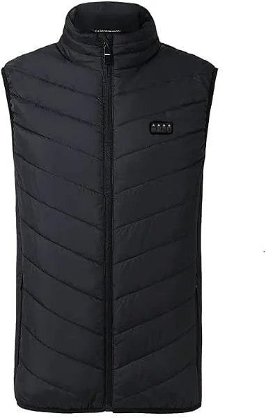 Gilet riscaldante per uomo e donna, 17 zone di riscaldamento con 3 livelli — Abbigliamento riscaldato