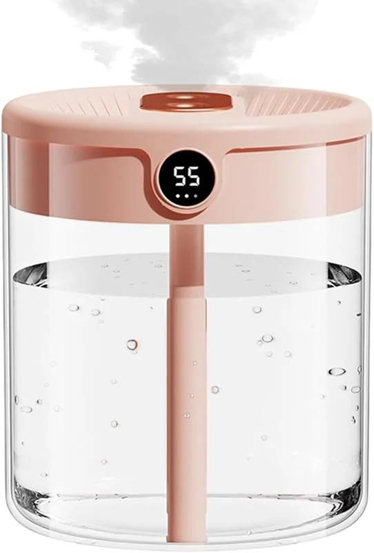 Umidificatori d'aria per camera da doppio spruzzo 2L serbatoio — Casa e cucina