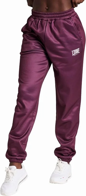 Leone 1947 - Pantalone Logo Collection, Pantaloni da Ginnastica Donna — Abbigliamento riscaldato