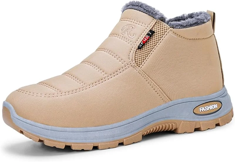 Stivali Invernali Donna con Soffice Sole e Pelliccia Interna, Stivaletti Antiscivolo per Anziani, Stivali Riscaldate, 36-42 — Abbigliamento riscaldato