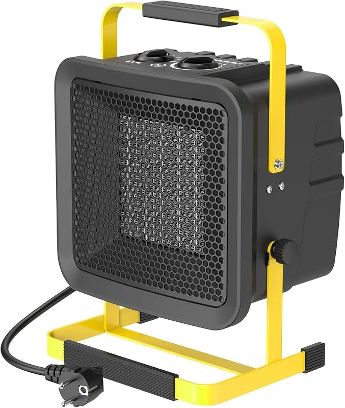 DAHTEC Termoventilatore Ceramico 3000 W, Elettrico, 30°, 30 m² — Riscaldamento