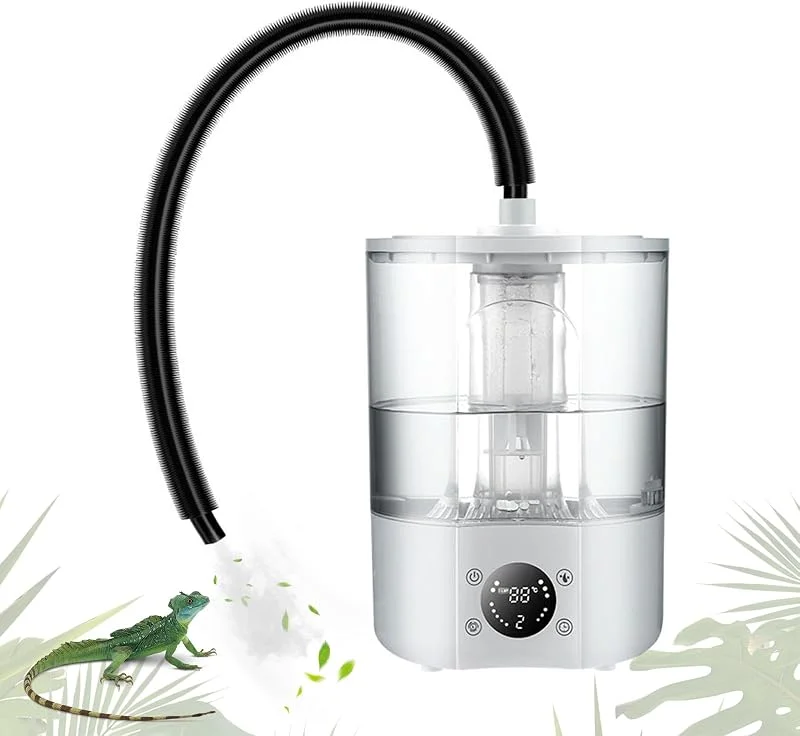 Umidificatore Per Rettili, 4l Nebulizzatore Per Terrario Con Atomizzatore