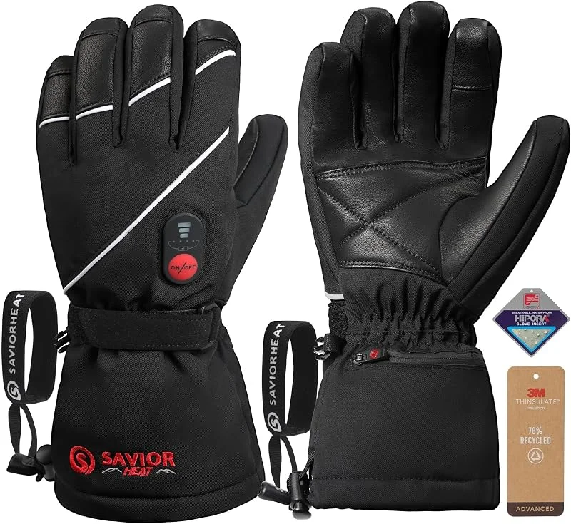 SAVIOR HEAT Guanti da sci riscaldabili — Abbigliamento riscaldato