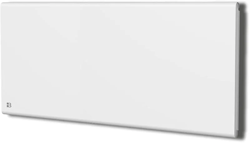 BESTHERM - Radiatore elettrico fisso a inerzia a secco ghisa+pellicola 2000W Bestherm NEMESIS orizzontale bianco — Riscaldamento