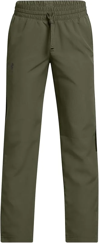 Under Armour - UA B Rival Wvn Pant, Pantaloni da Tuta Bambini e Ragazzi — Abbigliamento riscaldato