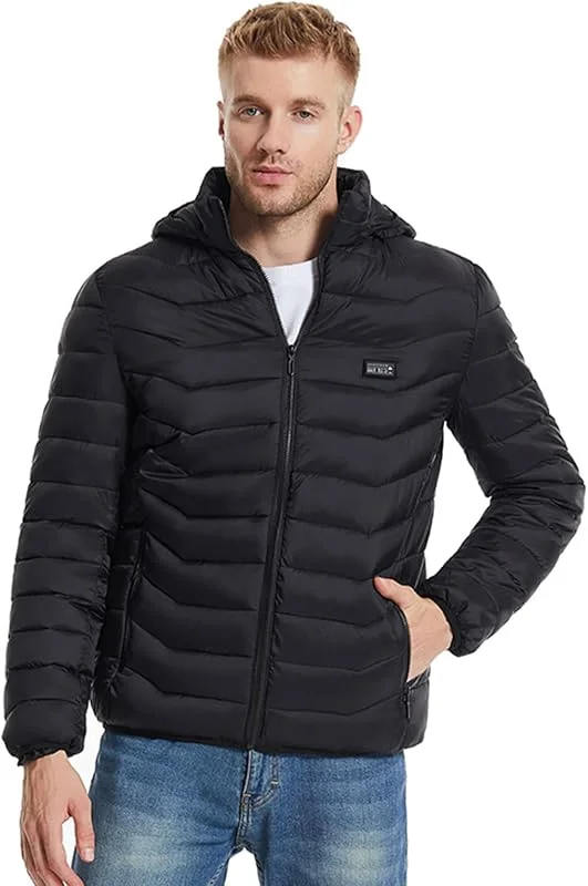Generisch Giacca elettrica, giacca riscaldante elettrica, cappotto termico invernale — Abbigliamento riscaldato