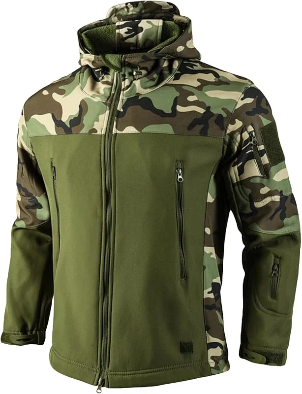 Giacca Softshell Uomo Antipioggia Giacca Da Uomo Running Ciclismo Autunnale — Abbigliamento riscaldato