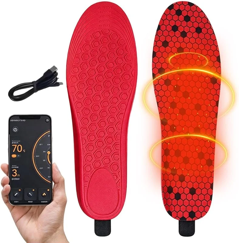 Solette Riscaldanti Ricaricabili Ritagliabili Scaldapiedi USB Ricaricabili — Abbigliamento riscaldato