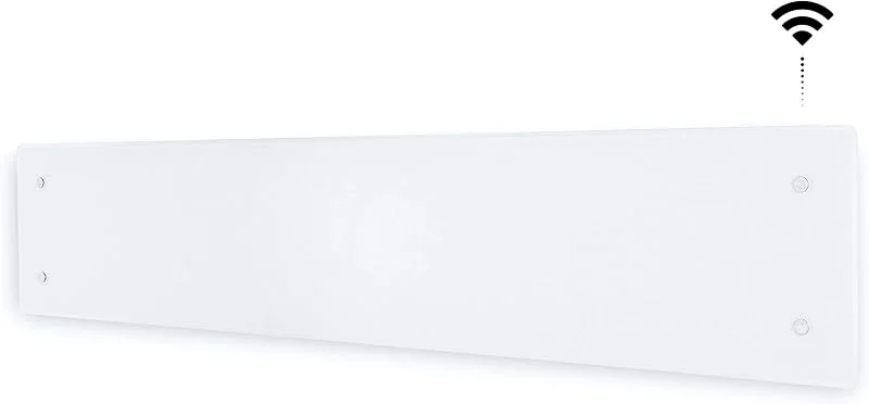 Adax Clea L Radiatore Elettrico WiFi 1000 W, Convettore da Parete, Bianco — Riscaldamento