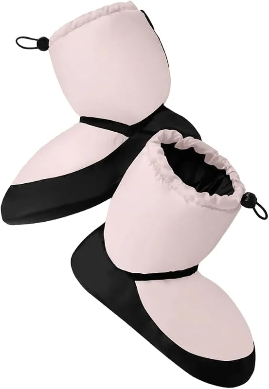 Etoile Stivaletti Scaldapiede Bambina Donna IM009B IM009KB per Bloch Sport Ballo Danza Classica Relax Allenamento Fitness Palestra Caldo Stivaletto Tempo Libero — Abbigliamento riscaldato