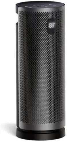 Ateroll Termoventilatore a risparmio energetico, 2000 W, PTC, in ceramica, silenzioso, oscillante a 75°, 3 modalità, riscaldatore portatile con termostato, timer da 12 ore, modalità ECO, protezione — Riscaldamento