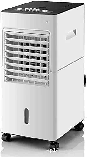 Raffreddatore d'Aria Evaporativo con Controllo Remoto, Condizionatore d'Aria Evaporativo Portatile con Ventola Umidificatore E Purificatore Muto per Interni Raffreddato ad Acqua