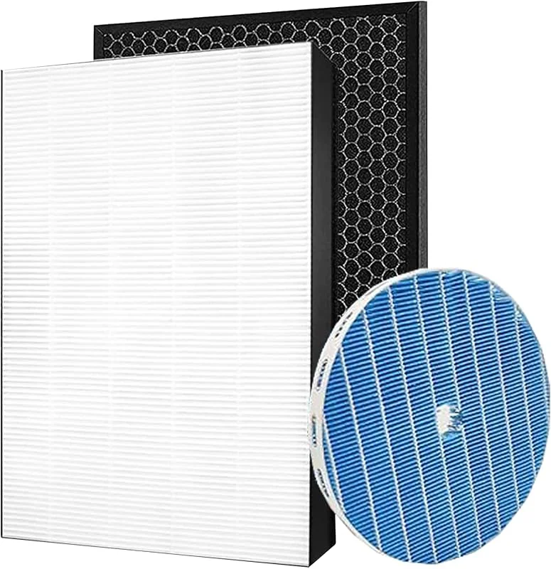 FY1410 e FY2425 - Set di filtri di ricambio per purificatore d'aria Philips AC2729, 10 FY1410, 30 FY2425, 30 (inclusi 2 filtri HEPA e 1 filtro a carbone attivo) — Umidificatore